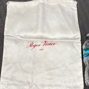 Roger Vivier white Dust Bag